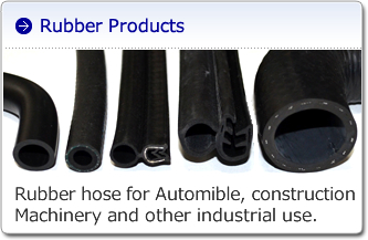 Farm machines, construction equipment, and industrial machines (rubber parts)